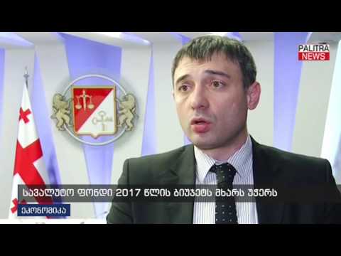 სავალუტო ფონდი 2017 წლის ბიუჯეტს მხარს უჭერს